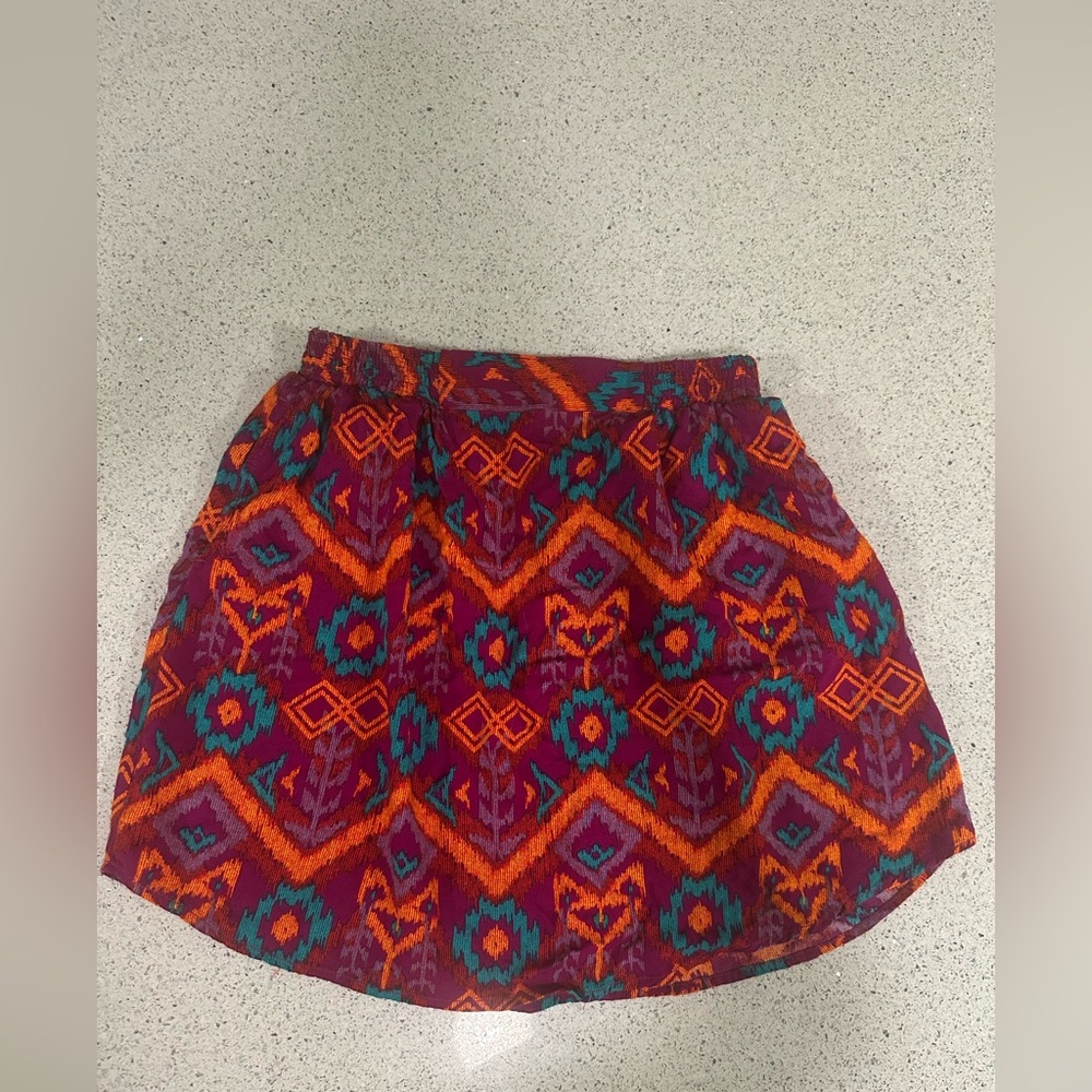 Kavu colorful Patterned Women's Skirt XS Pockets